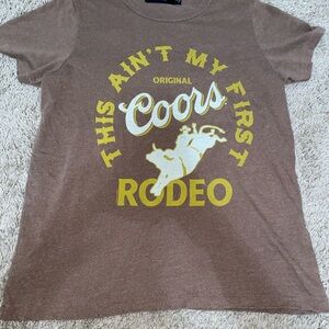 Junk Food Clothing Brown Rodeo Graphic Tee
